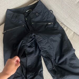 VANS Navy Blue Snow Pants (windbreaker material)